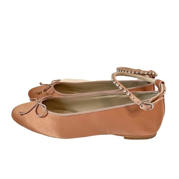 Anthropologie | Guilhermina Embellished Velvet Ballet Flats - Picture 5 of 11